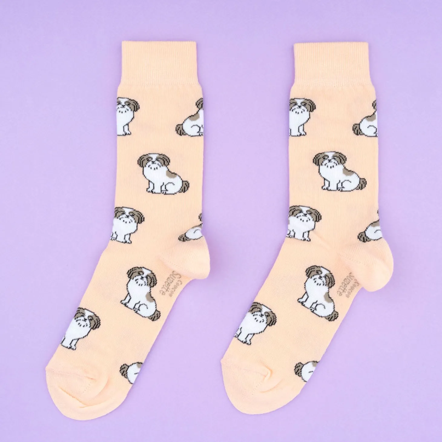 Coucou Suzette Shih Tzu Socks* Cotton Socks