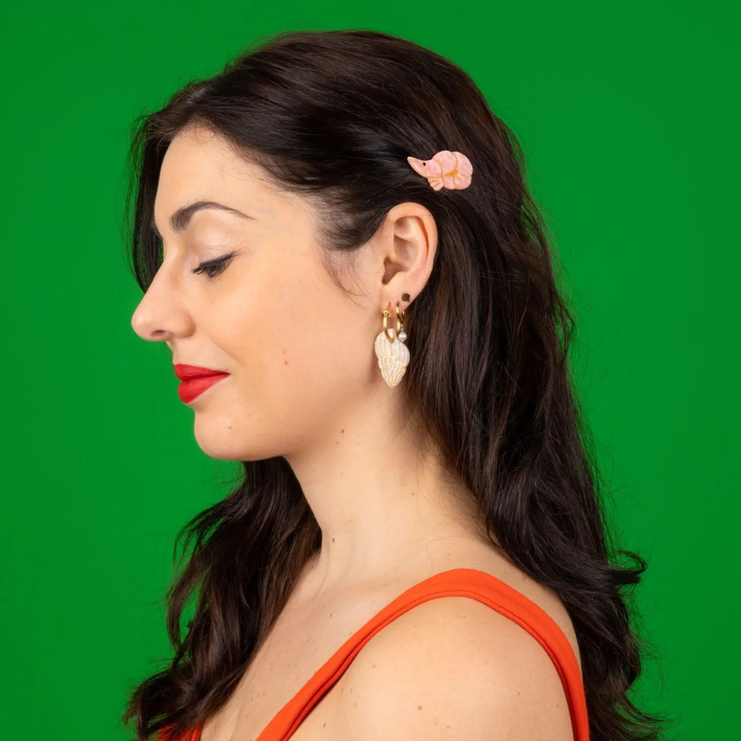 Coucou Suzette Shrimp Hair Clip* Hair Clips