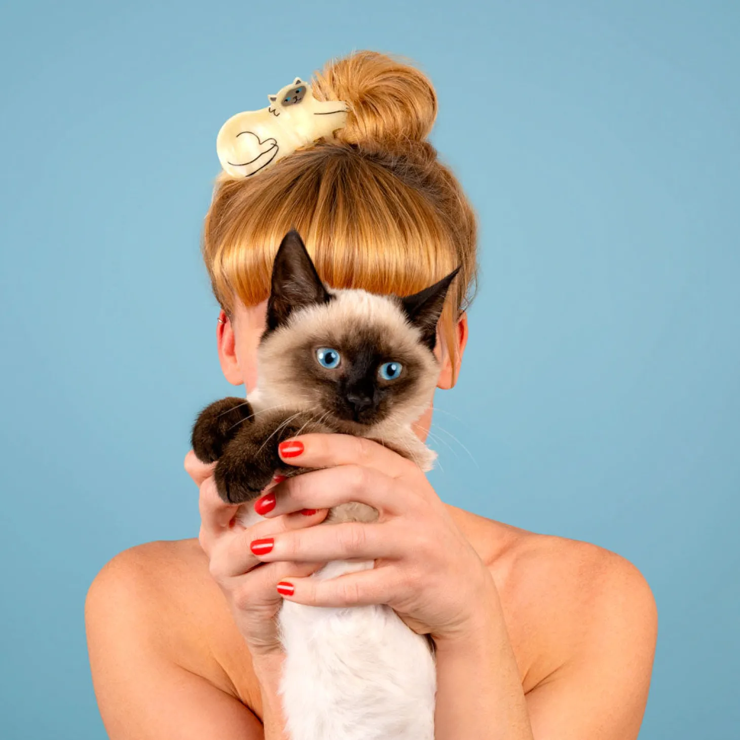 Coucou Suzette Siamese Cat Hair Claw* Hair Claws