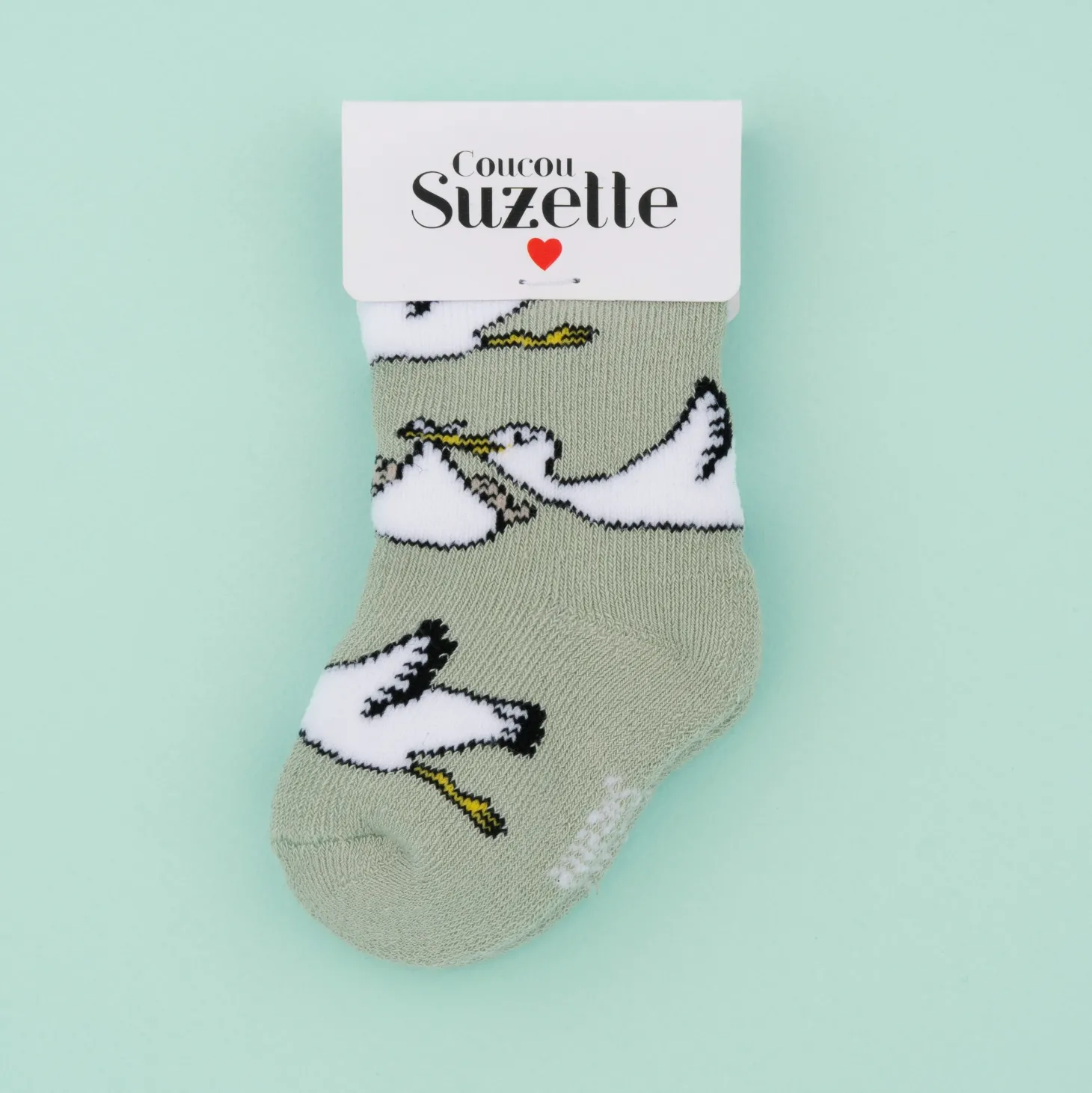 Coucou Suzette Stork Socks - Baby* Kids Socks
