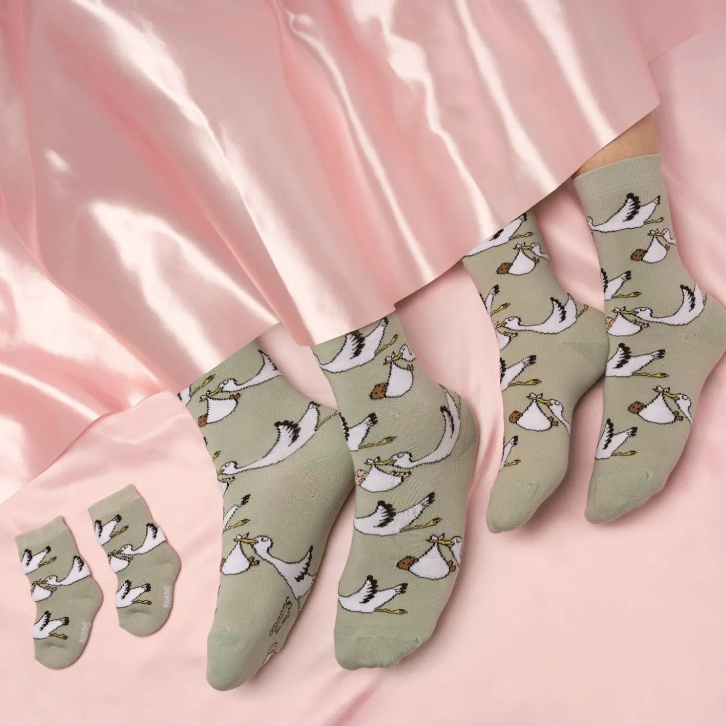 Coucou Suzette Stork Socks - Baby* Kids Socks