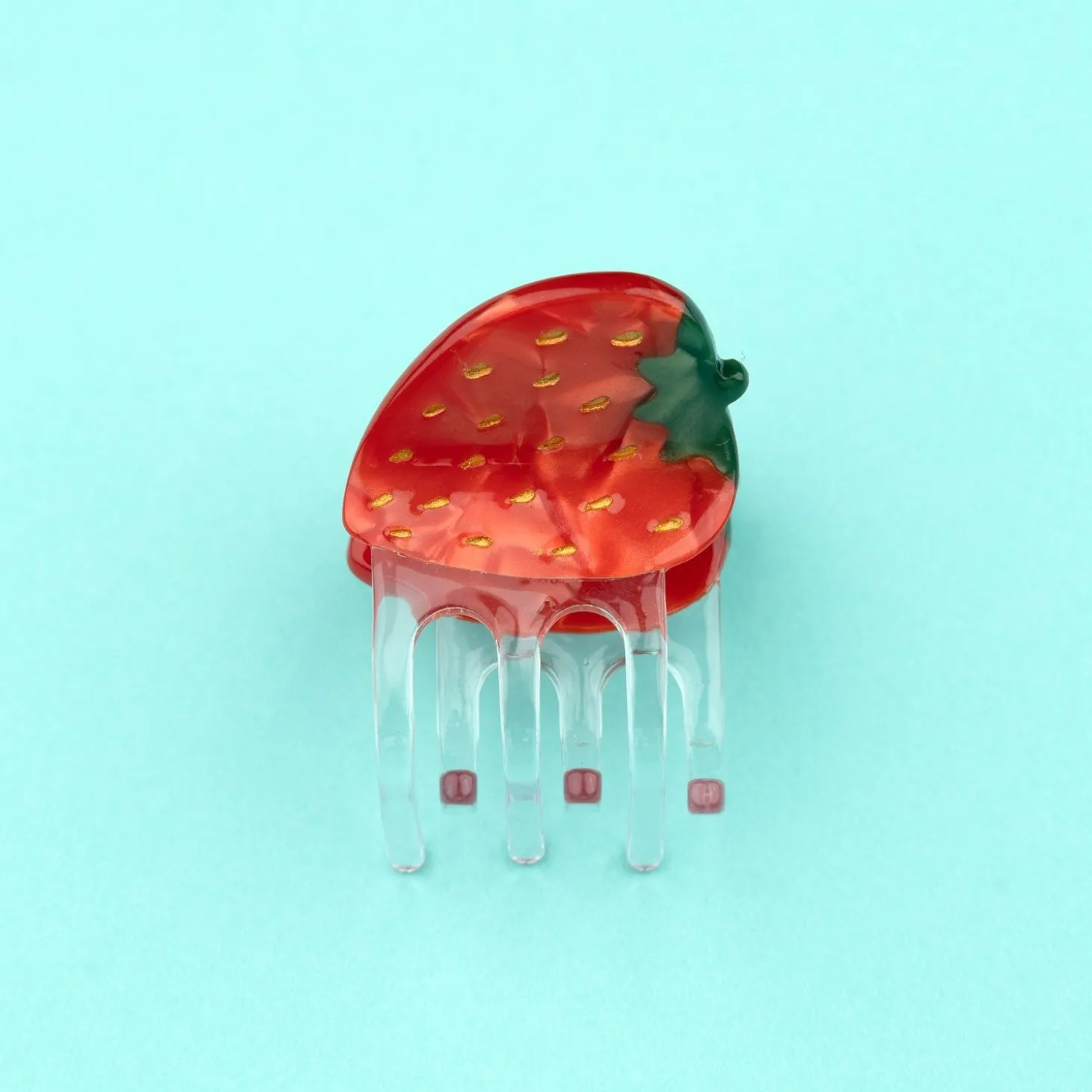 Coucou Suzette Strawberry Mini Hair Claw* Mini Hair Claws