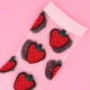 Coucou Suzette Strawberry Sheer Socks* Sheer Socks
