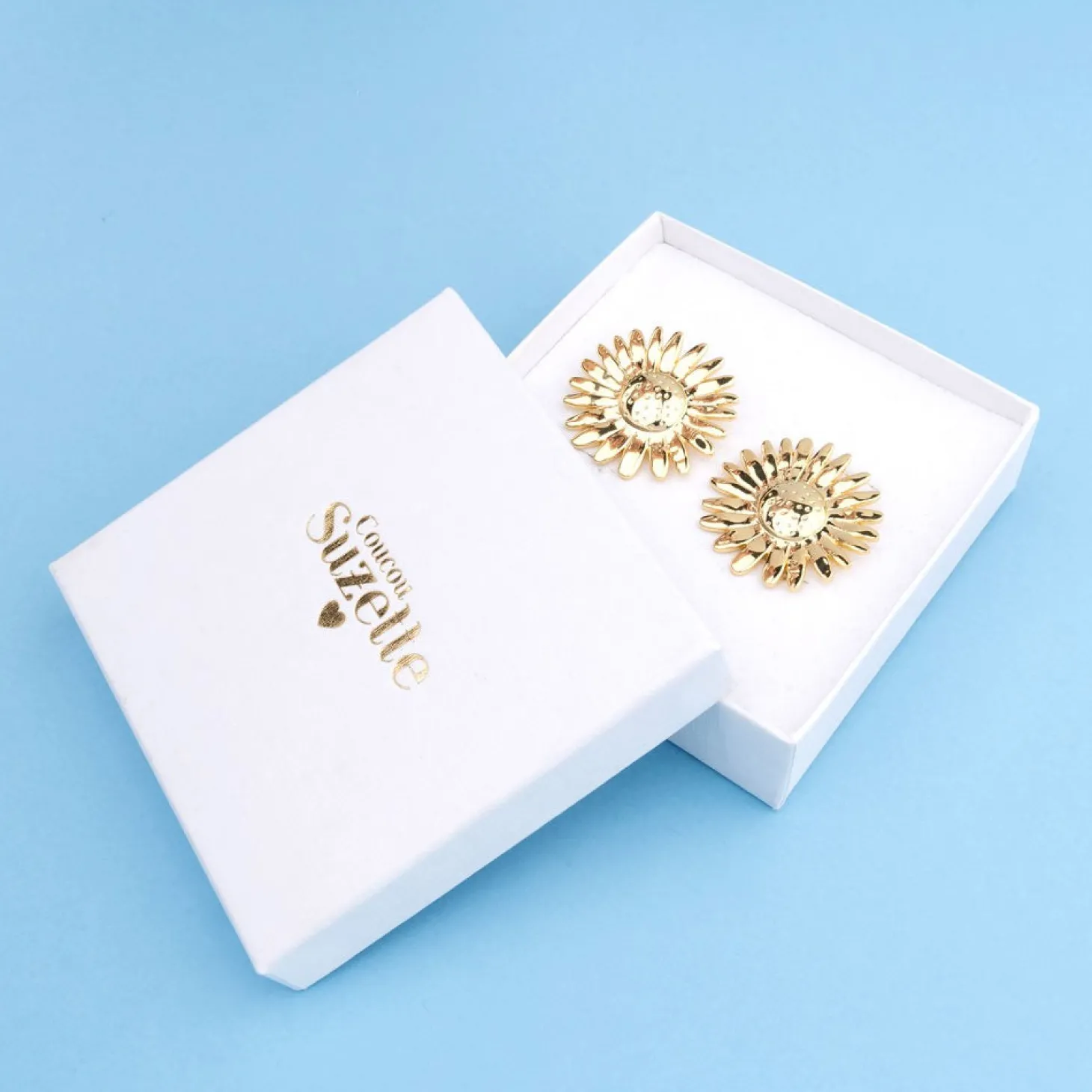 Coucou Suzette Sunflower Earrings* Jewelry