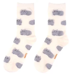 Coucou Suzette Suzette Cat Socks* Cotton Socks