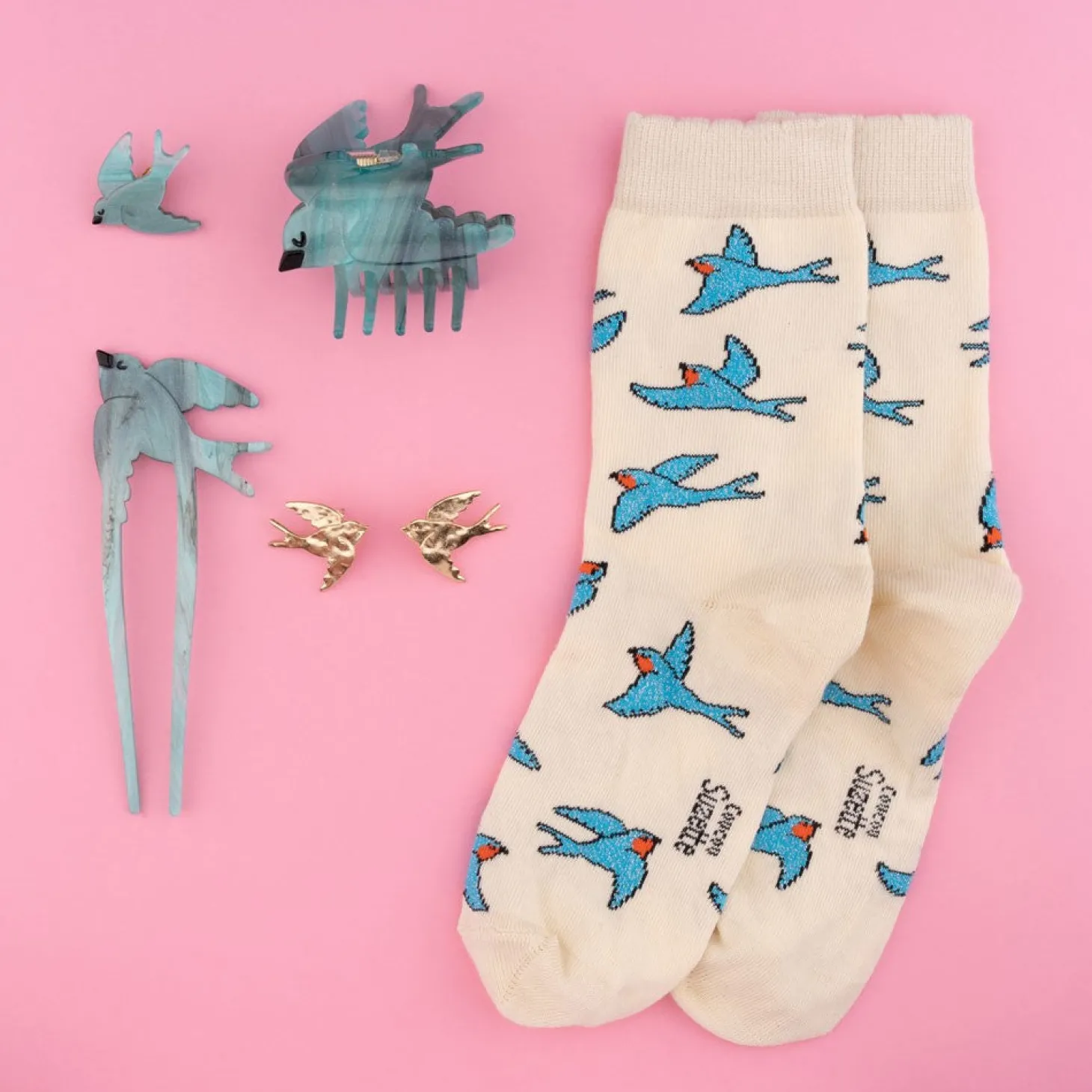 Coucou Suzette Swallow Hair Clip* Hair Clips