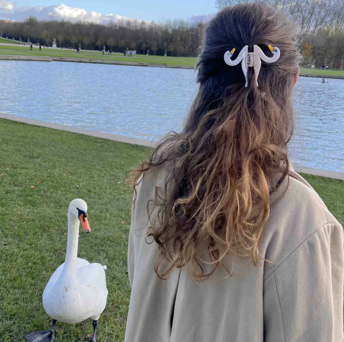 Coucou Suzette Swan Hair Claw* Hair Claws