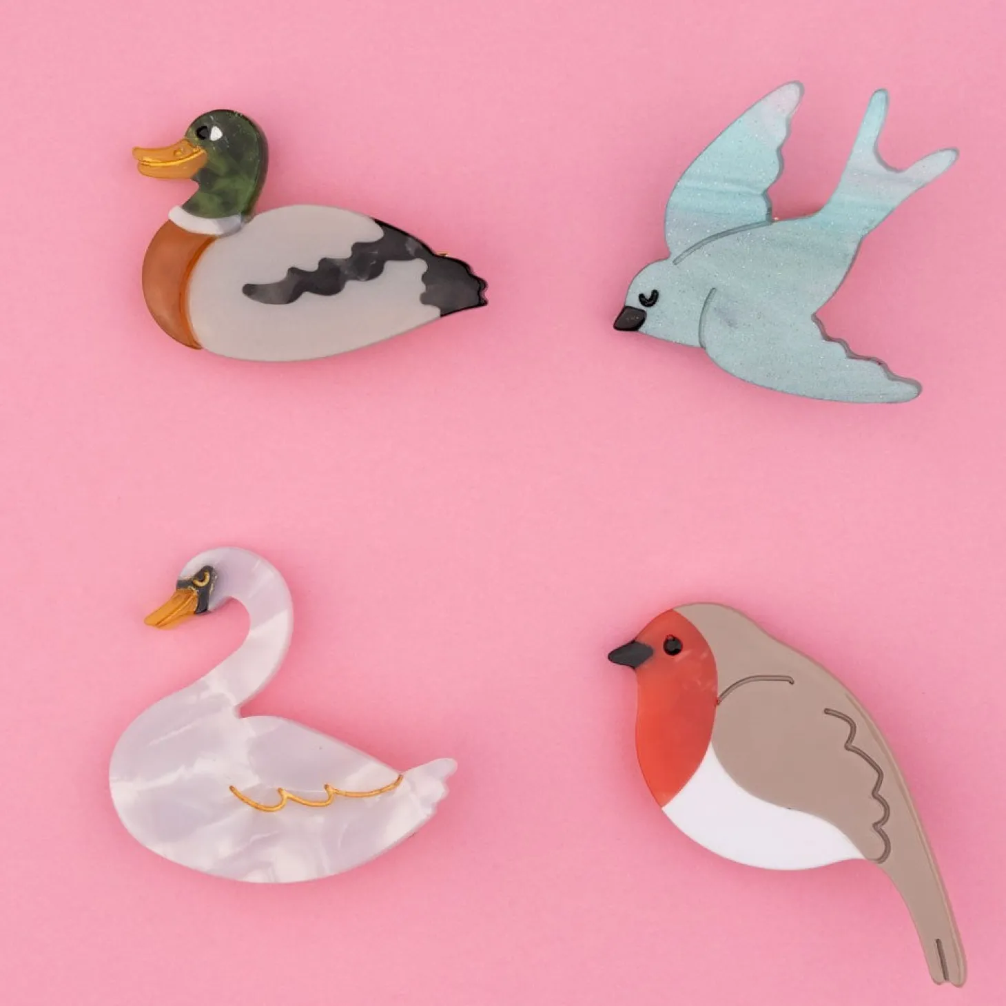 Coucou Suzette Swan Hair Clip* Hair Clips