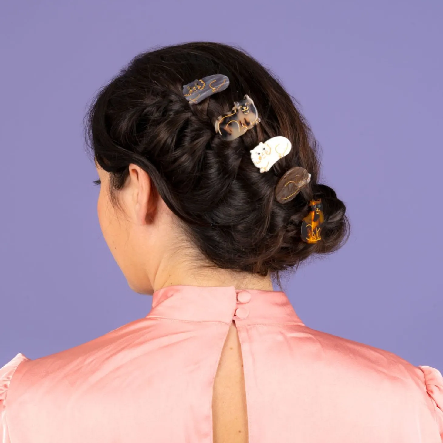 Coucou Suzette Tabby Cat Hair Clip* Hair Clips