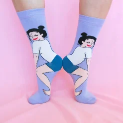 Coucou Suzette Twerk Socks - White* Cotton Socks
