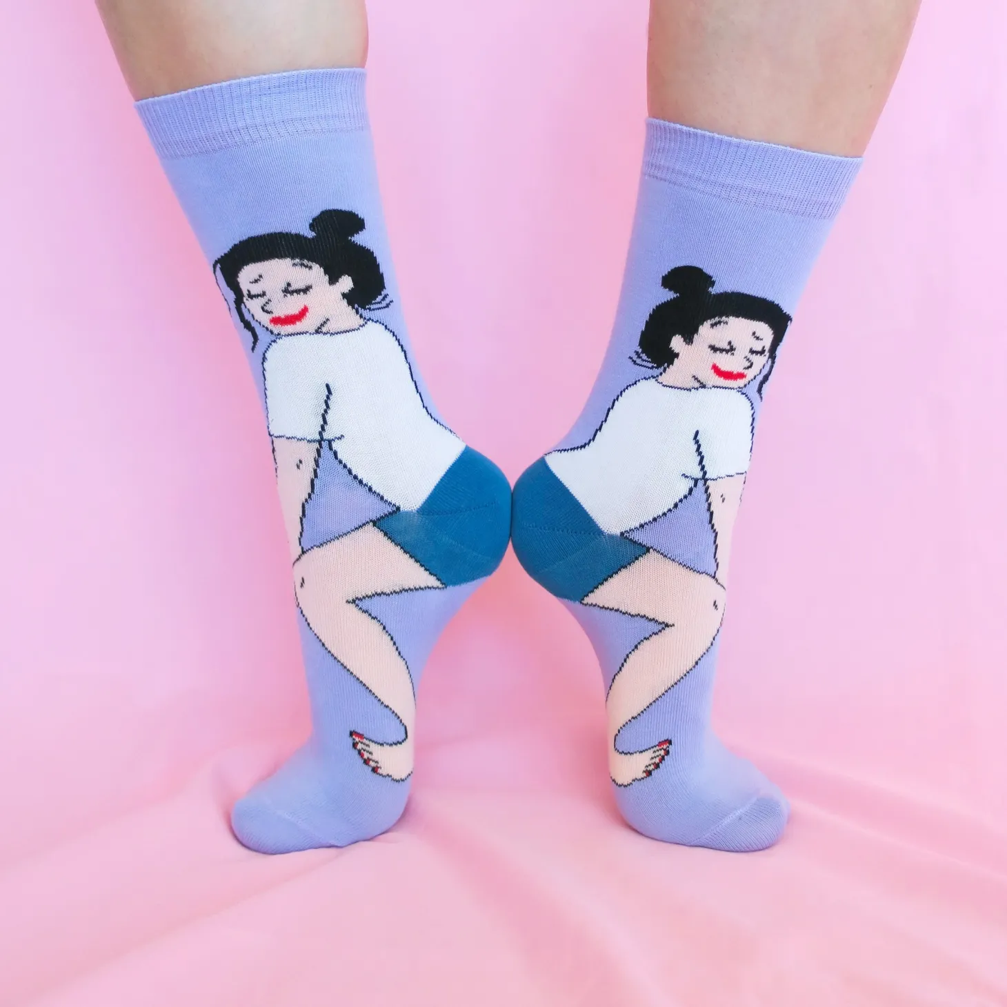 Coucou Suzette Twerk Socks - White* Cotton Socks