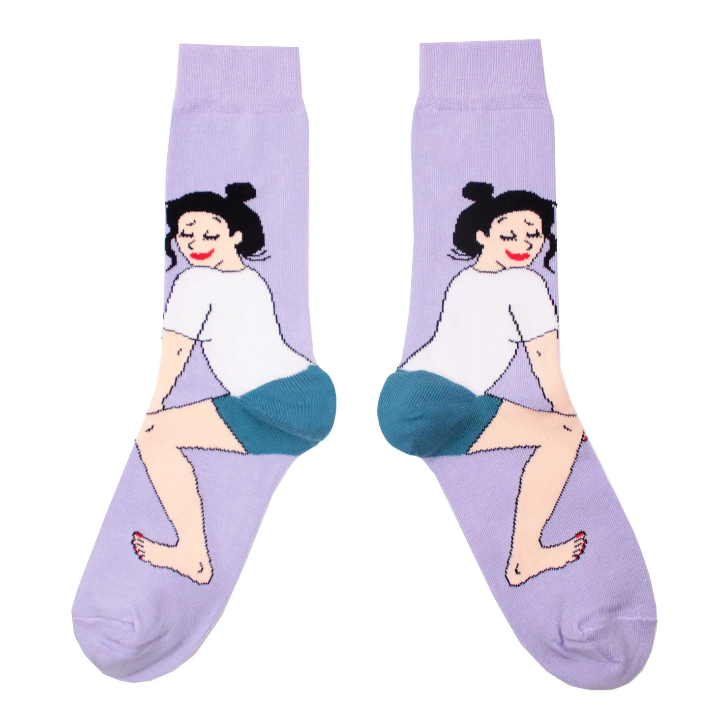 Coucou Suzette Twerk Socks - White* Cotton Socks