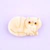 Coucou Suzette White Exotic Shorthair Cat Hair Clip* Hair Clips