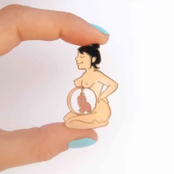 Coucou Suzette White Mom & Mixed Baby Pin* Pins