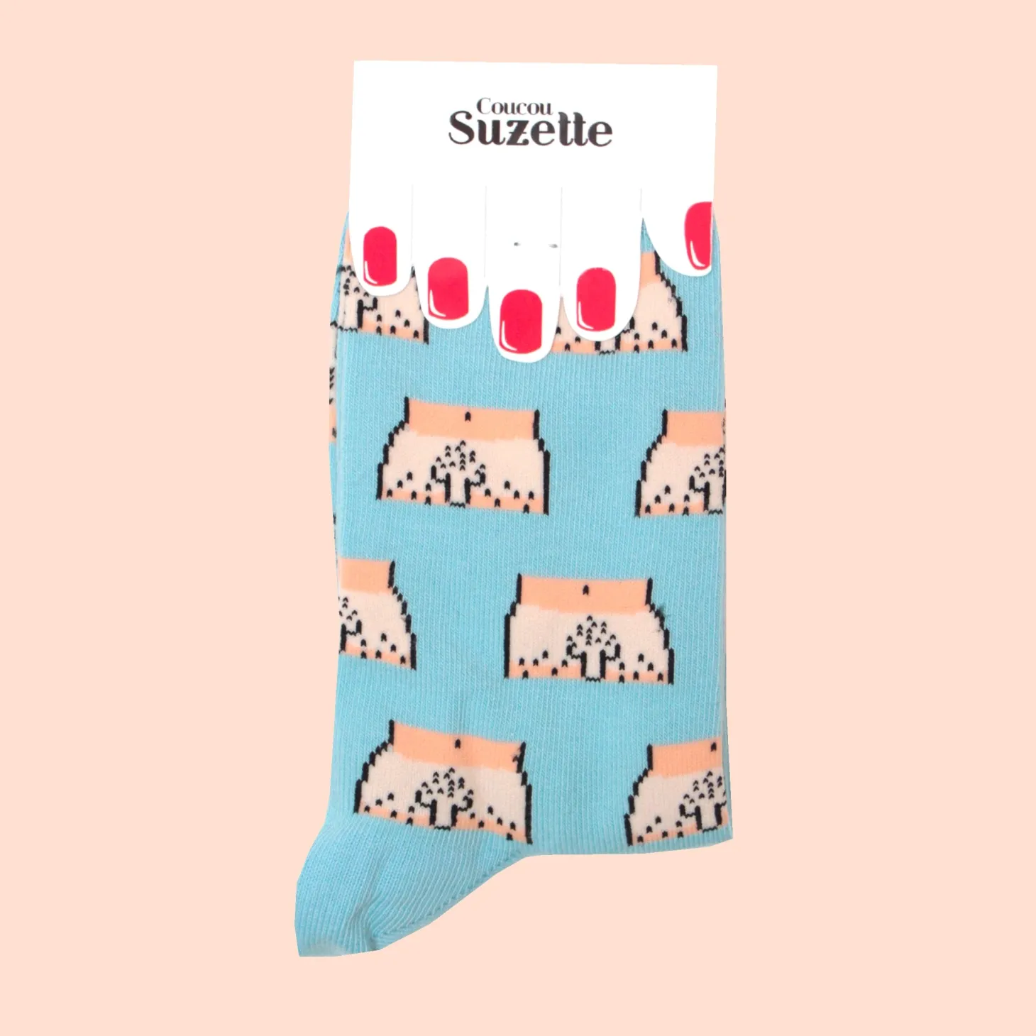 Coucou Suzette Willy Socks - White* Cotton Socks