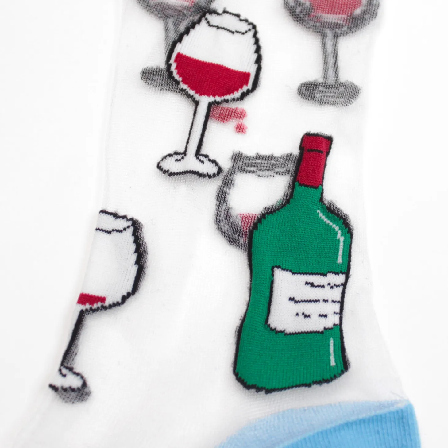 Coucou Suzette Wine Sheer Socks* Sheer Socks